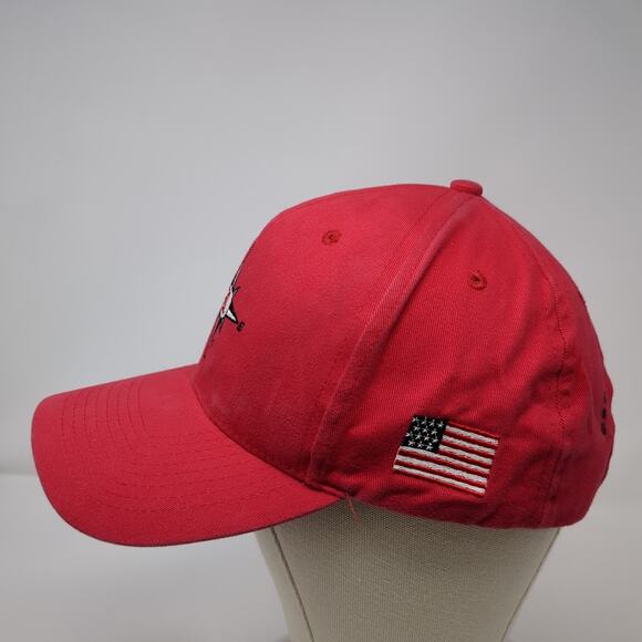 Compass Est. 251 Est. P6930 Slideback Hat Red One Size Adjustable - Picture 3 of 9